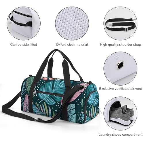 Sac de sport léger à pois pour vos séances de gym et weekends - 3