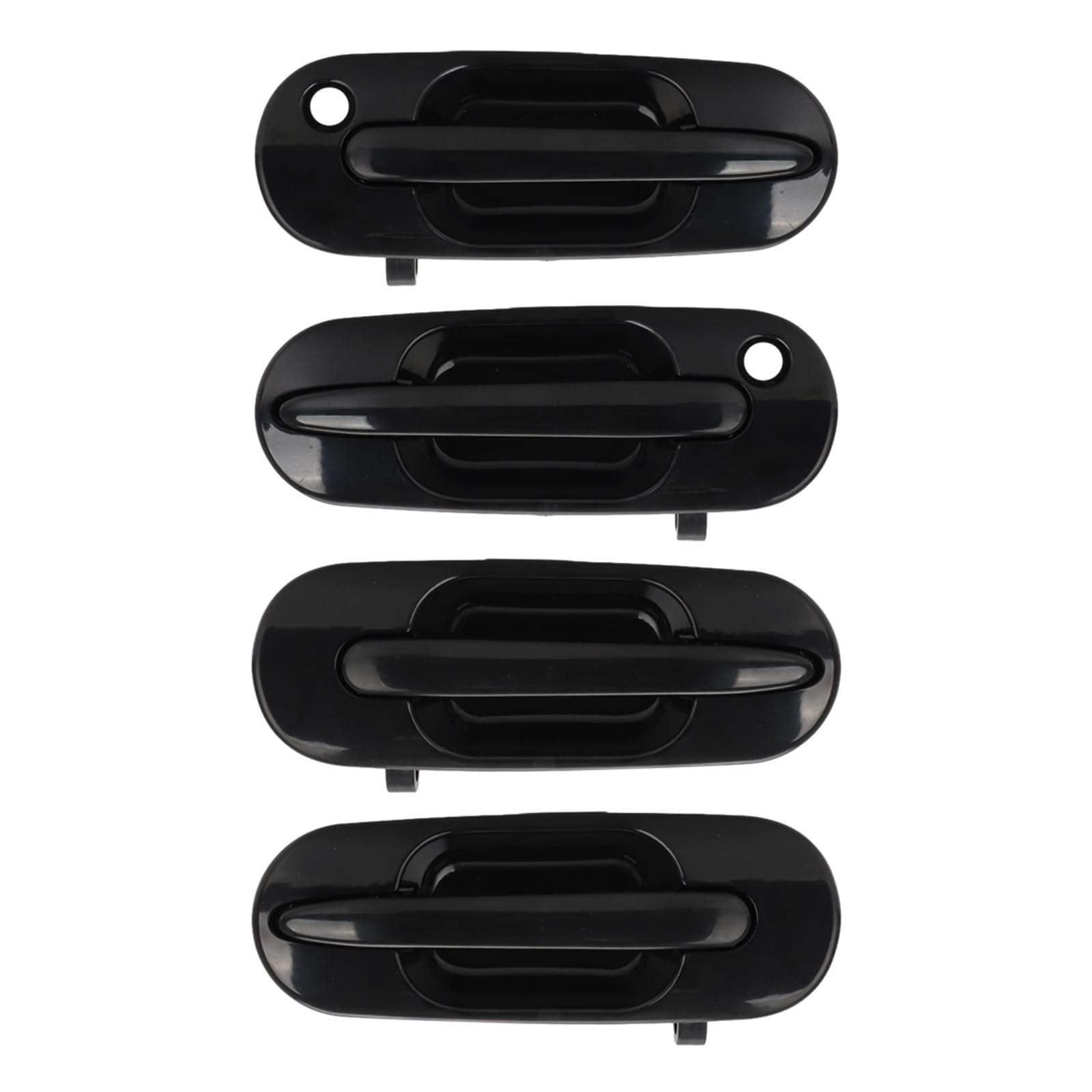 BYSKJZ Car Exterior Door Handle for CR-V for CRV 1997-2001 Front Rear Left Right Exterior Outside Door Handles Passenger Driver Handle Car Accessories(4PCS (1Set))