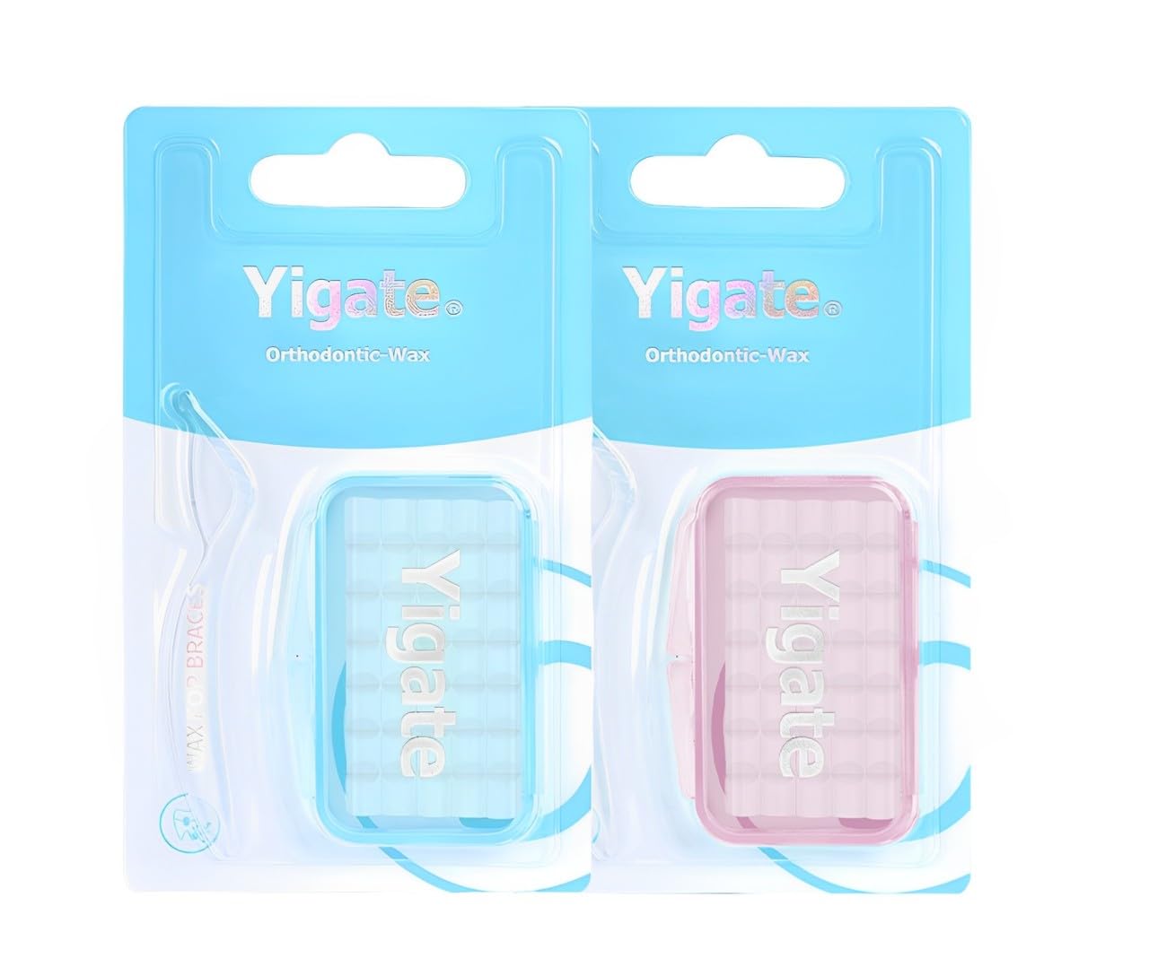 2PCS Teeth Braces Wax, Dental Wax For Toothsi Aligners, Unscented & Flavorless Food Grade Ortho Teeth Cap Brace Wax, Dental Wax