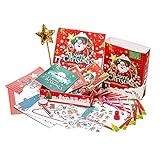 Ugibugi Christmas Letter Writing Set for Girls and Boys 50 Pieces in one Box- Inspire Your Kids to...