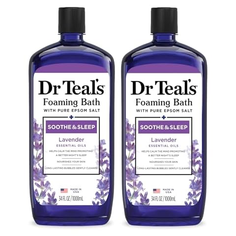 Dr Teal's Foaming Bath with Lavender Cover