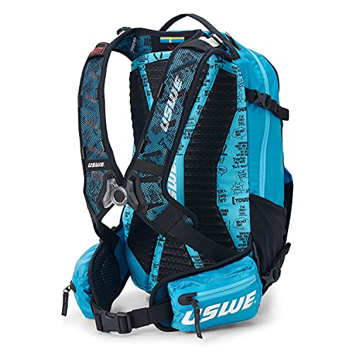 Mochila USWE Shred 25L para MTB, color azul miniatura 2