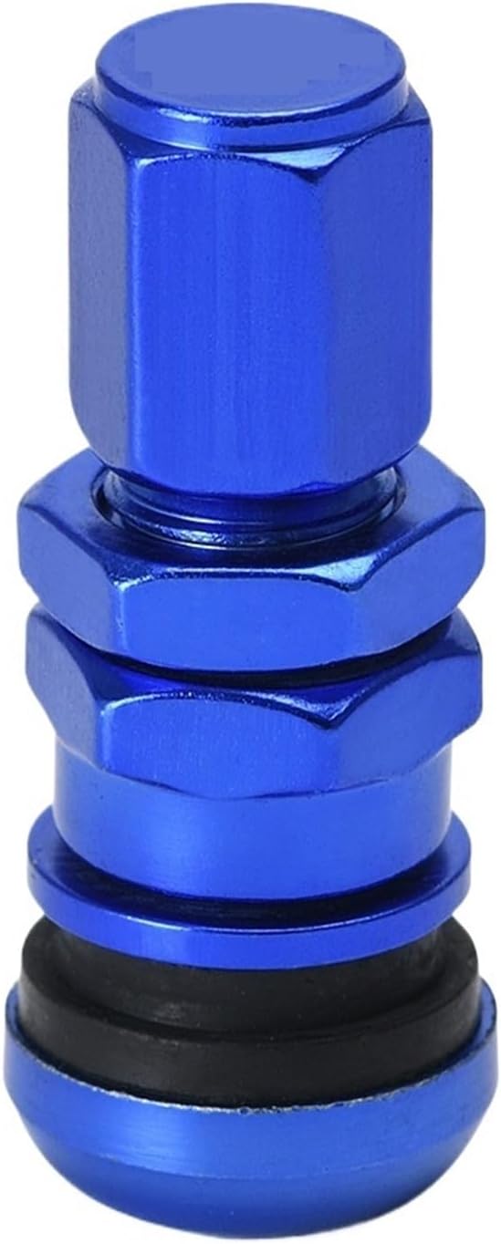 1pcs / Set Universal Motorcycle Car Wheel Tubeless Tire Valve Air Caps for Tire Valve Stem Aluminum Metal Air Valve Stem(Purple PQY Logo)