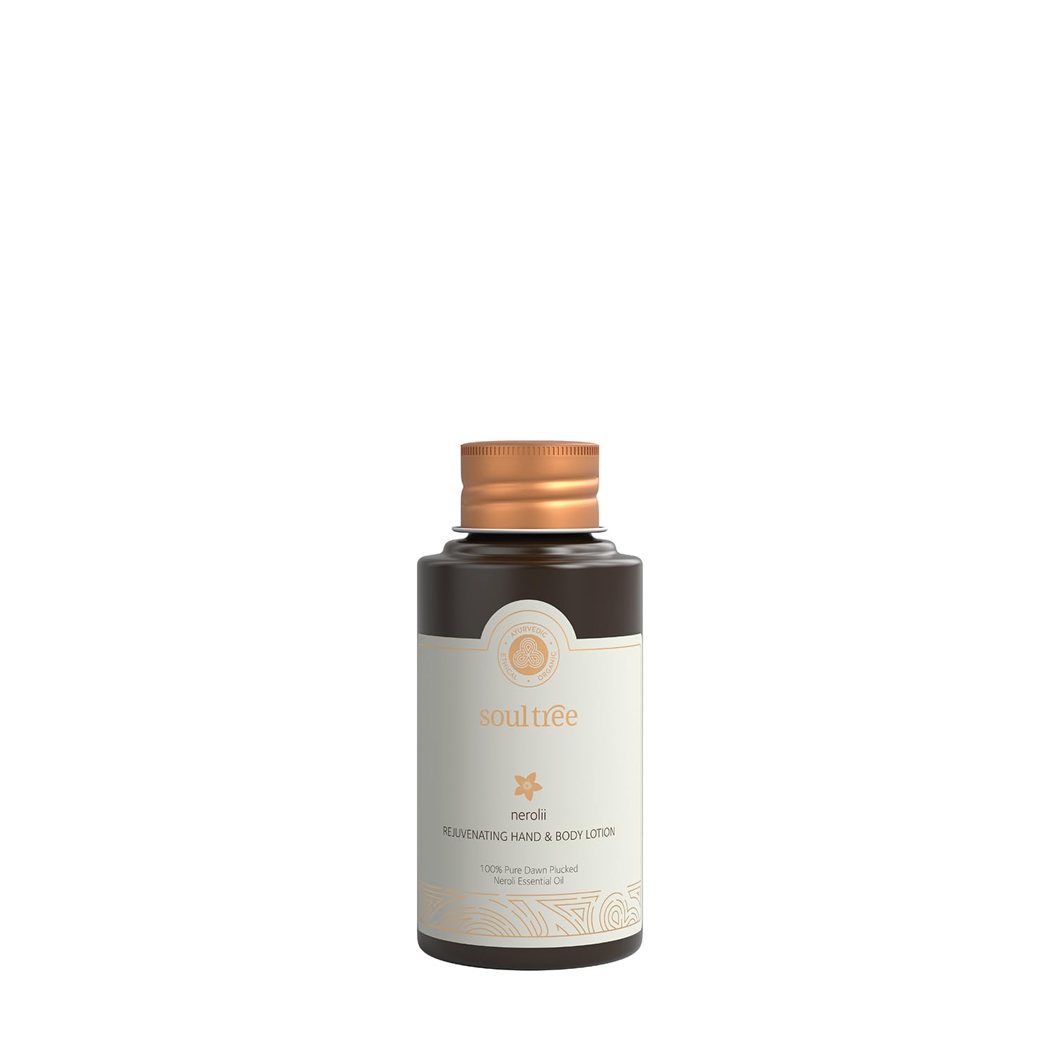 SoulTree Nerolii Rejuvenating Body Lotion, 30ml | Neroli & Citrus Blossom Infused Moisturiser for Long-Lasting Hydration | Nourishing, Lightweight & Quick-Absorbing | For Even-Toned, Softer & Freshly Revitalised Skin | 100% Ayurvedic Formulation-image-12