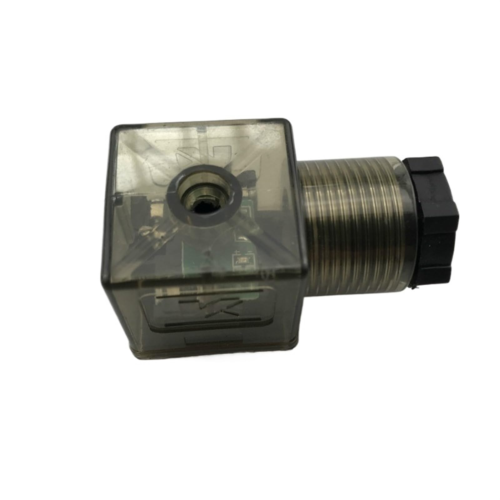 Zone Valve Solenoid Valve，5 PCS/lot Hydraulic solenoid valve plug Electromagnet junction box Line-Socket Plug for Coils Connector(Screw)(Tawny LED DC)