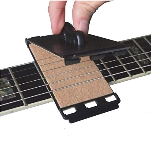 Guitarra eléctrica de cuerdas y Diapasón Limpiador