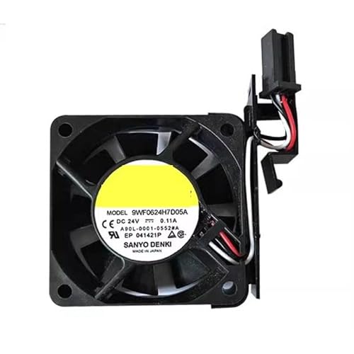 Sanyo 9WF0624H7D05A 24V 0.11A A90L-0001-0552# A 6015 6CM 60*60*15mm�pCPU�N�[���[�t�@��(3 wires)