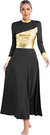 LIZHAYG Hedendaagse dans outfit voor dames, Liturgische