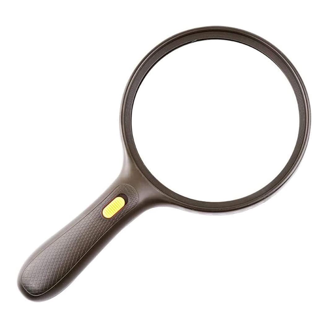 Lupa de Mano con luz LED para Trabajo cercano, Lupa iluminada, Lupa de Lectura para degeneración Macular, Lectura para Personas Mayores, Lupa de Soldadura (A) Beauty Comes