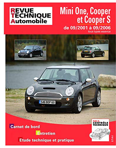 E.T.A.I - Revue Technique Automobile B703.6 MINI I - R50/R53 PHASE 1 - 2001 à 2006 livre En ligne