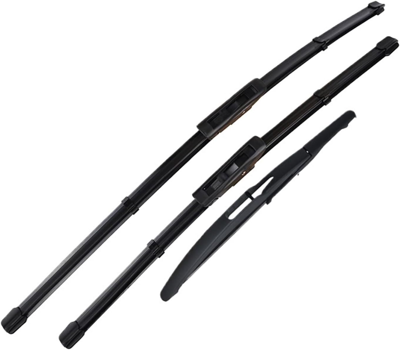 PLAKDFUU Wiper Blades Front Rear Set for Citroen C4 Grand Picasso C4 Picasso I 2008-2013 30"+30"+14" - Silent & Streak-Free