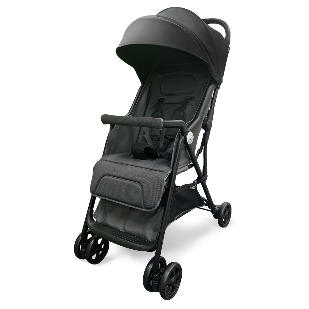 Amazon.co.jp: アイリスプラザ B型 ベビーカー 折りたたんだ後も自立し