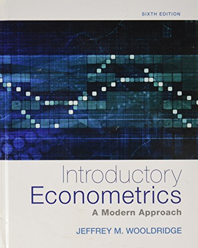 Bundle: Introductory Econometrics: A Modern App... 1305779606 Book Cover