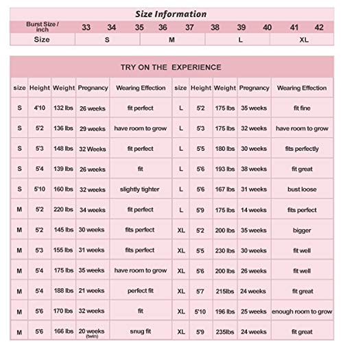 Floral Fitted Baby Shower Dresses for Pregnant Women Pink XL