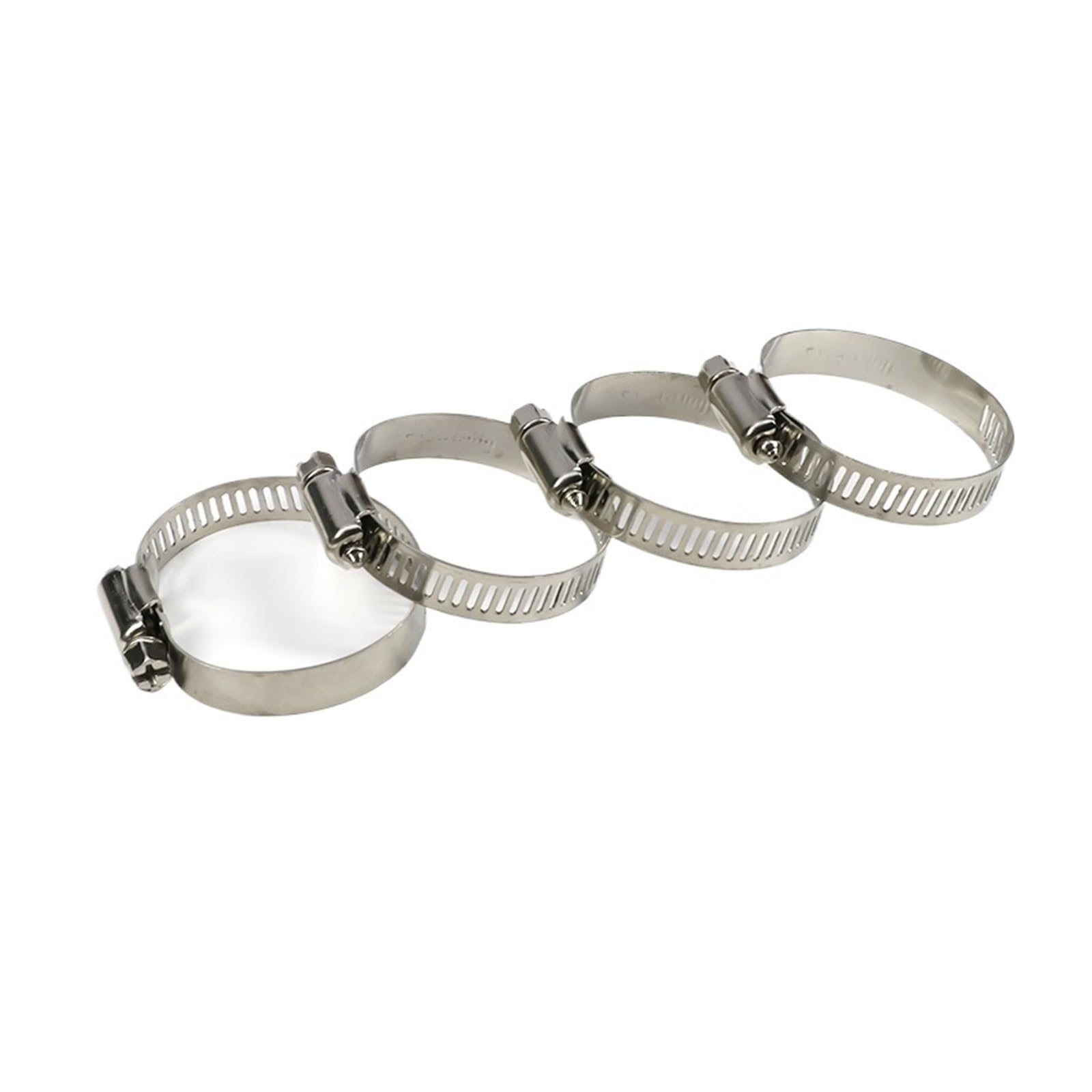 Klipsy do węża 5/10 szt. Zaciski do rur Klipsy do węży ze stali nierdzewnej średnica 8 mm ~ 120 mm klips stałe narzędzie (32-44 mm x 10 szt.)