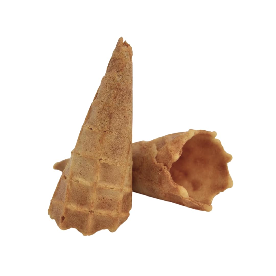 PZ 378 SPITZTUTE CIALDA WAFER AL CACAO I GUSTOLOSI PER DECORAZIONE GELATI PER GELATERIE