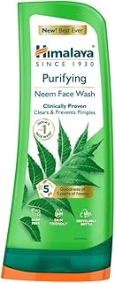Himalaya Purifying Neem Face Wash|Clinically proven to fight against acne and pimples|Gently cleanses|100% naturally deriv... Price In India