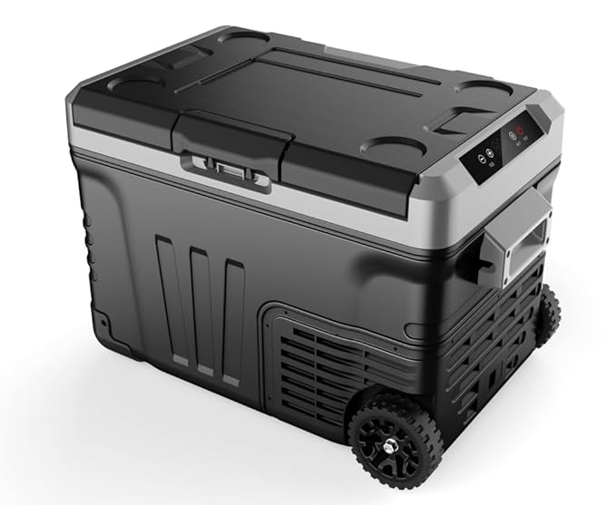 LEONARD USA Car Fridge 50 L with Compressor 12 Volt, Vehicle