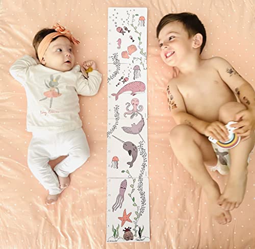 Toise bébé pour le mesurer à plat et cartes annonces Cover