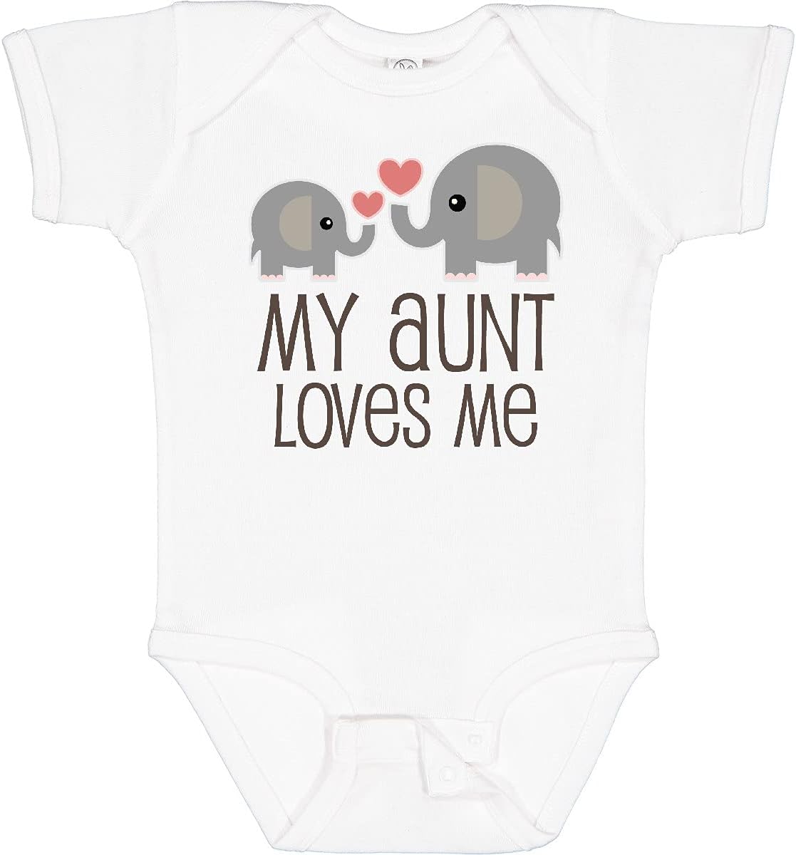 inktastic My Aunt Loves Me Baby Bodysuit