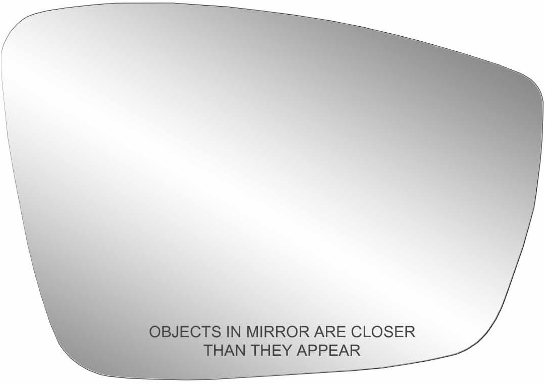 Fit System 33273 Driver Side Heated Mirror Glass w/Backing Plate, Volkswagen VW Passat (from 4/12 & on), 4 1/2" x 6 3/8" x 6 11/16"