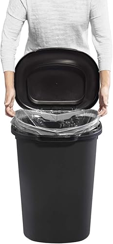 Vista 4 de Rubbermaid Spring-Top - Canasta de basura