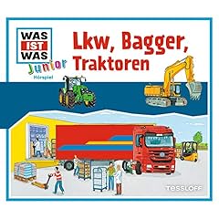 Diseño de la portada del título Lkw, Bagger, Traktoren