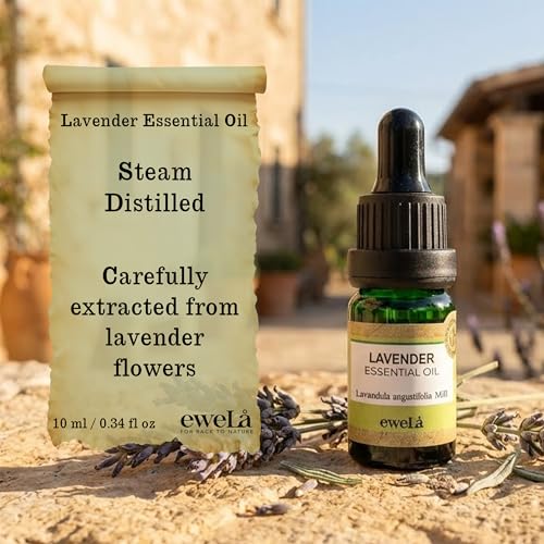 Aceite Esencial de Lavanda Ewela 100% Puro 0.34 Fl Oz miniatura 4
