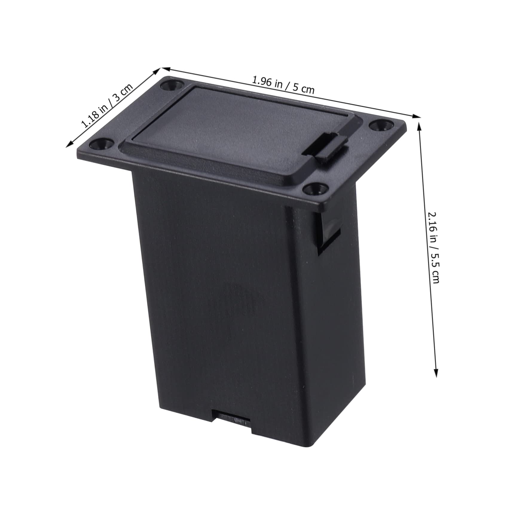 FUNOMOCYA Replace Broken Bass Pickup Battery Box 9v Active Bass Battery Compartment Guitar Pickup Battery Holder