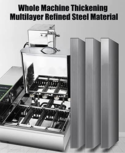 Automatic Mini Donut Maker with Smart Control, Adjustable Thickness Fryer for Perfect Donuts - Ideal for Bakeries, Cafes, and Home Use