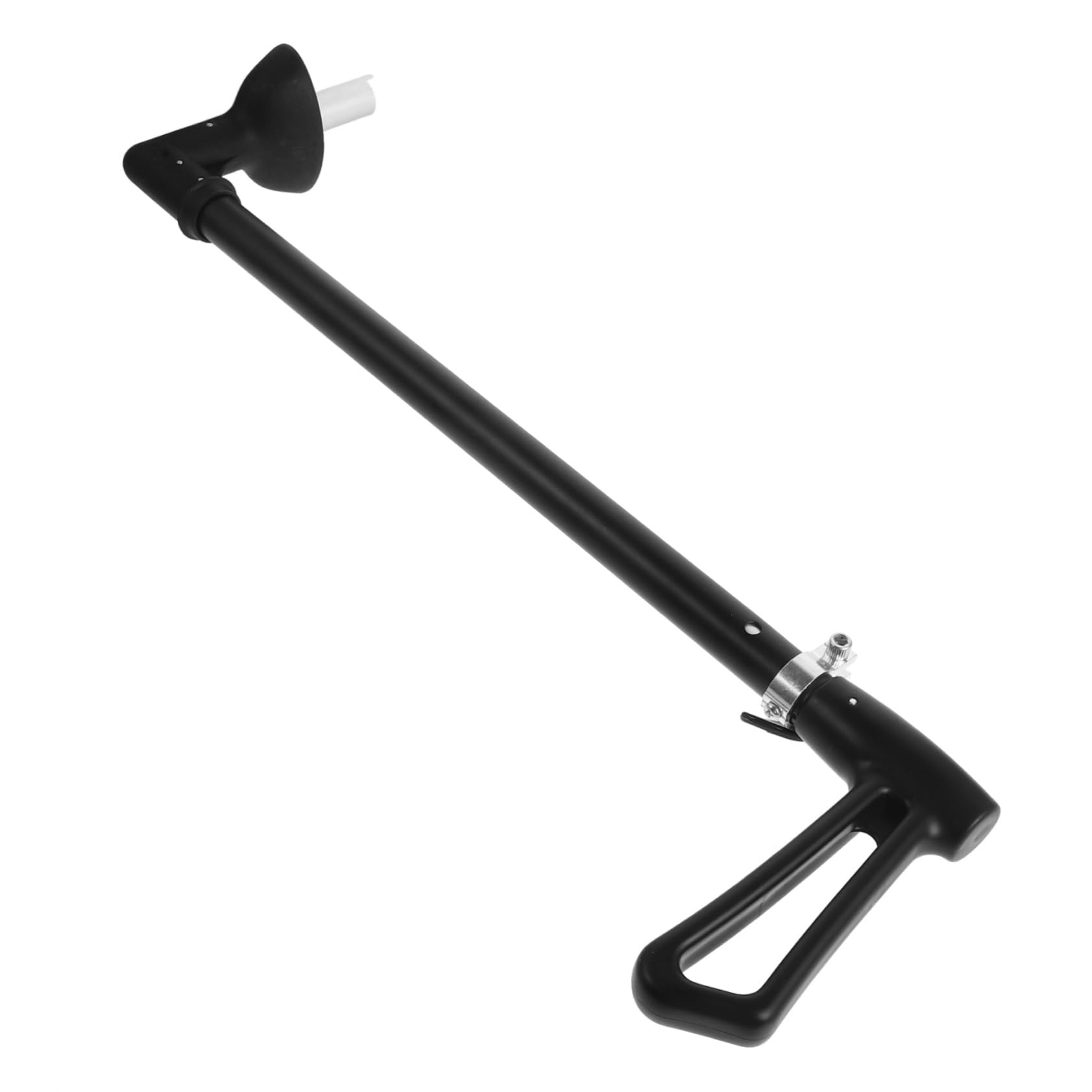 HEMOTON Maniglione Passeggino Pieghevole per Push Car, Nero Plastico e Lega | Passeggino e Stroller, Montaggio Rapido, Sgancio Veloce, Accessorio Pratico per Genitori