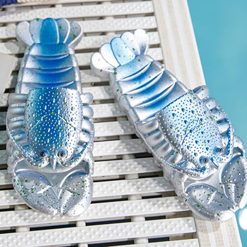 JOYEAR Lobster Flip Flops - Slipper & Slide Pool Beach Shower Shoes in Deep Red3