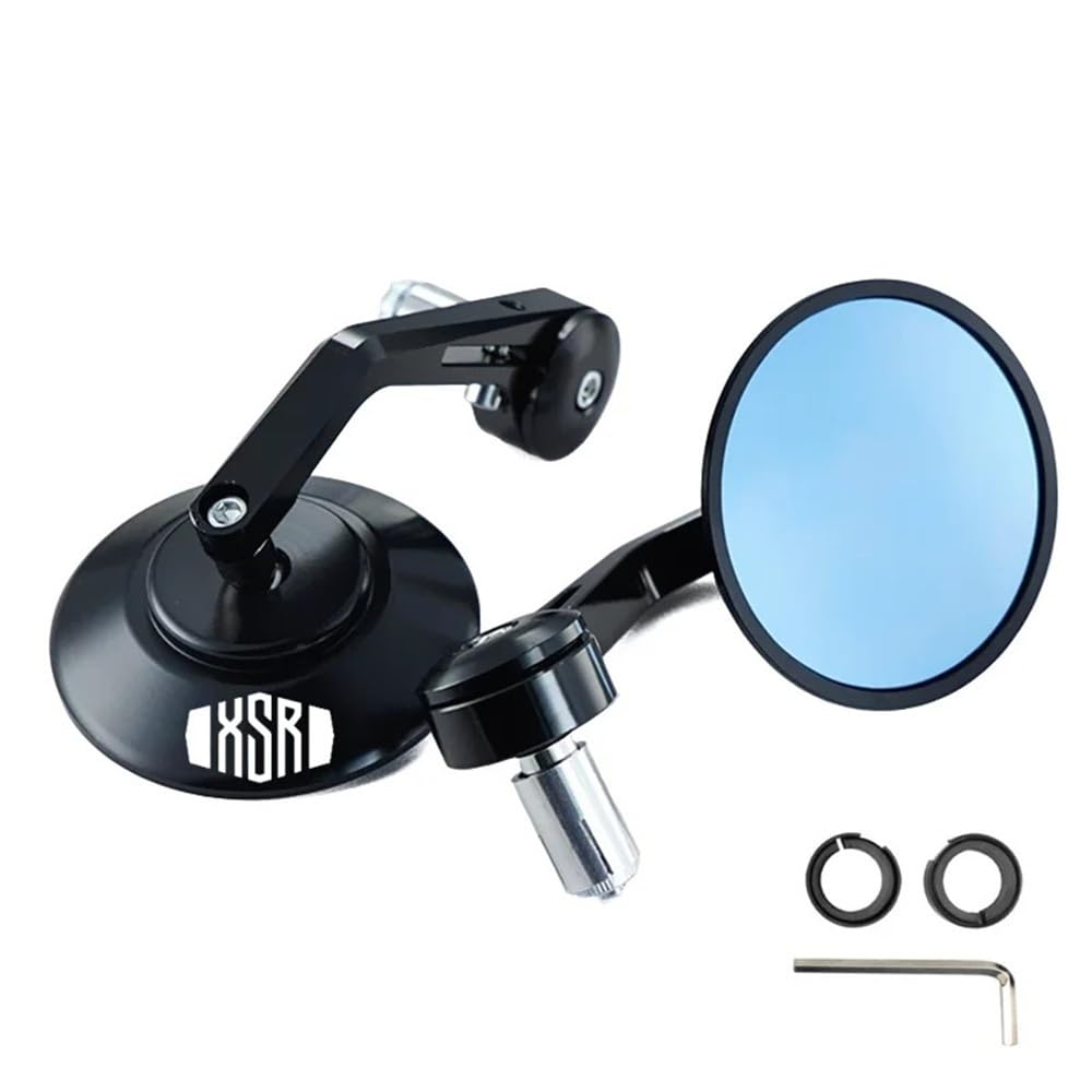 motos Miroir vélo Pour XSR700 XSR 700 XSR900 XSR 900 XSR125 155 1 Paire Rétroviseurs Guidon Moto 7/8'' 22 Mm Rétroviseurs De Guidon Rétro
