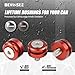 Bevinsee Shifter Base Bushings Compatible with Honda Civic FN2 Type R FD2 Type R 2006-2011 Red