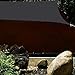 Produktbild HENG FENG Sonnensegel Sonnenschutz Rechteck 4×4m PES Polyester Windschutz Wasserabweisend Tear Resistant Wetterschutz 95% Beschattung UV Schutz für Outdoor Garten Terrasse mit Seilen Anthrazit