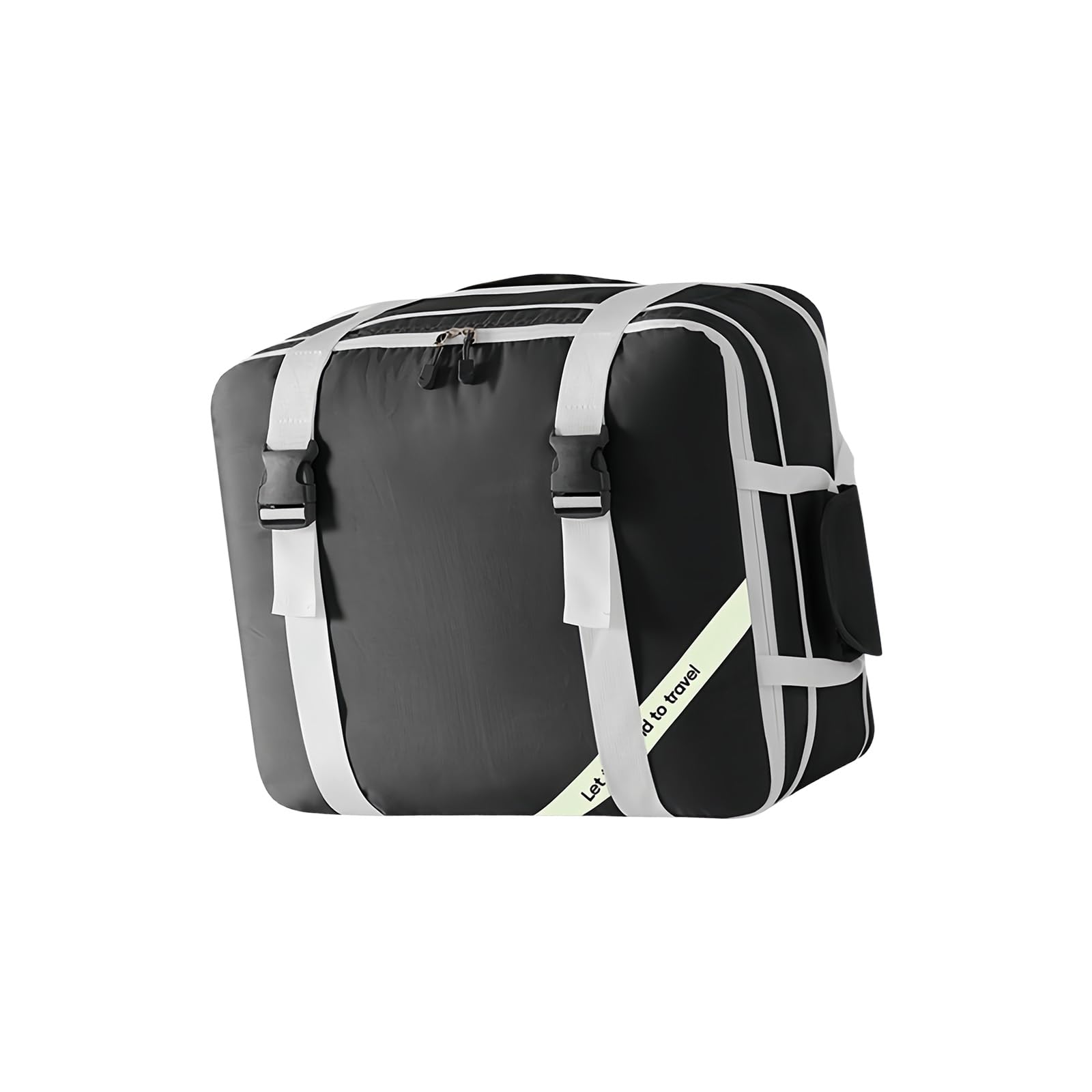 Elnwnnkc Black Compression Organizers Bags For Efficient Home Storage And Suitcase Packing Compression Packing Cubes