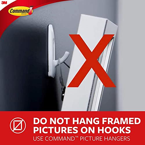 Command X-Large White Hooks, 2 Hooks, 6 Strips - image 7