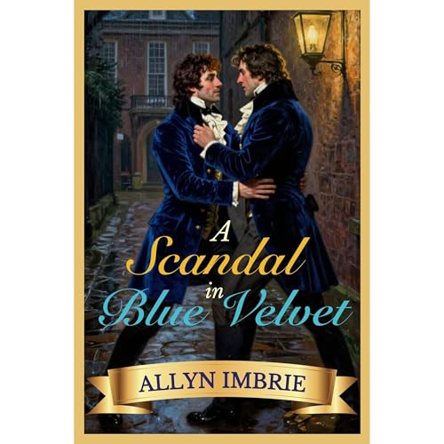 A Scandal in Blue Velvet Audiolibro Por Allyn Imbrie arte de portada