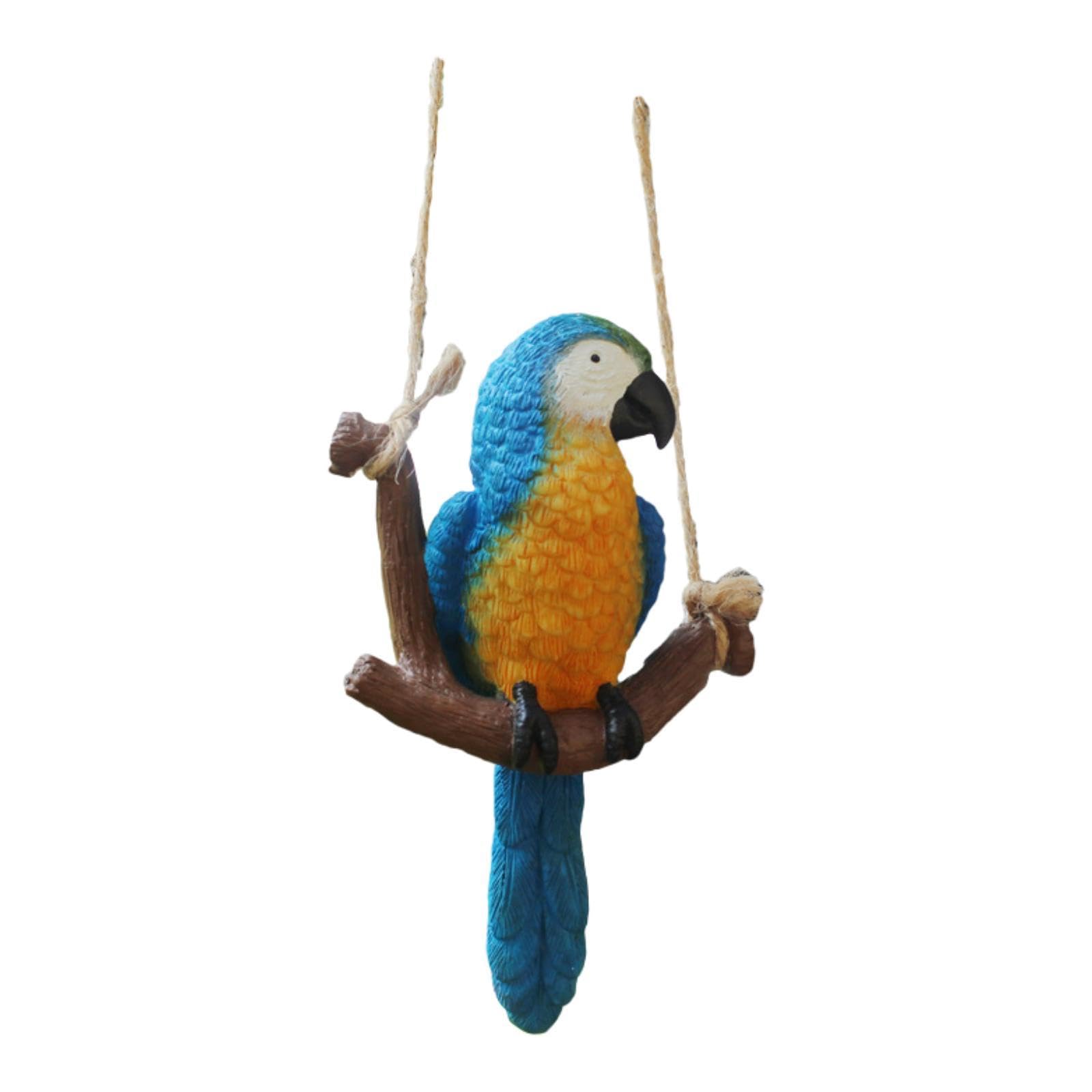 Perroquet bleu de jardin pour égayer un balcon triste ou ombragé