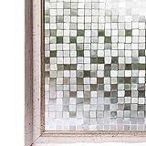 CottonColors Premium No-Glue 3D Static Decorative Privacy Window Films, 35.4In X 78.7In.(90 x 200Cm)