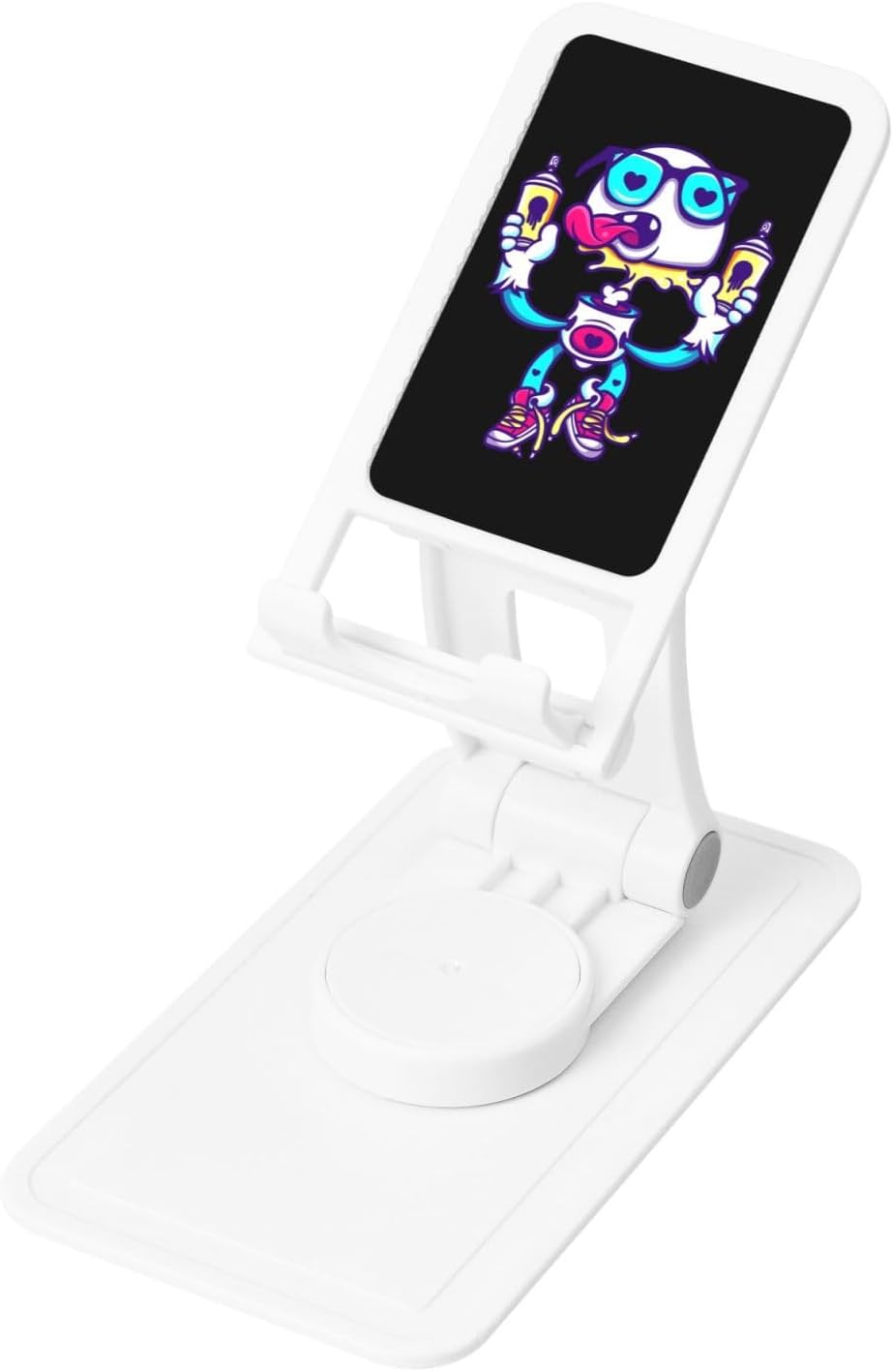 Funny Doodle People Phone Stand for Desk Adjustable Phone Holer Office Travel Accessories for Mobile Phone/Ipad/Tablet Cell Phone Stand