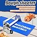 Folding Dough Rolling Machine，Manual Dough Sheeter ，Compact Dough Sheeter Machine For Bakery Pizza，Dough Machine With Adjustable Thickness, Stainless Steel（2 Rolling Boards）