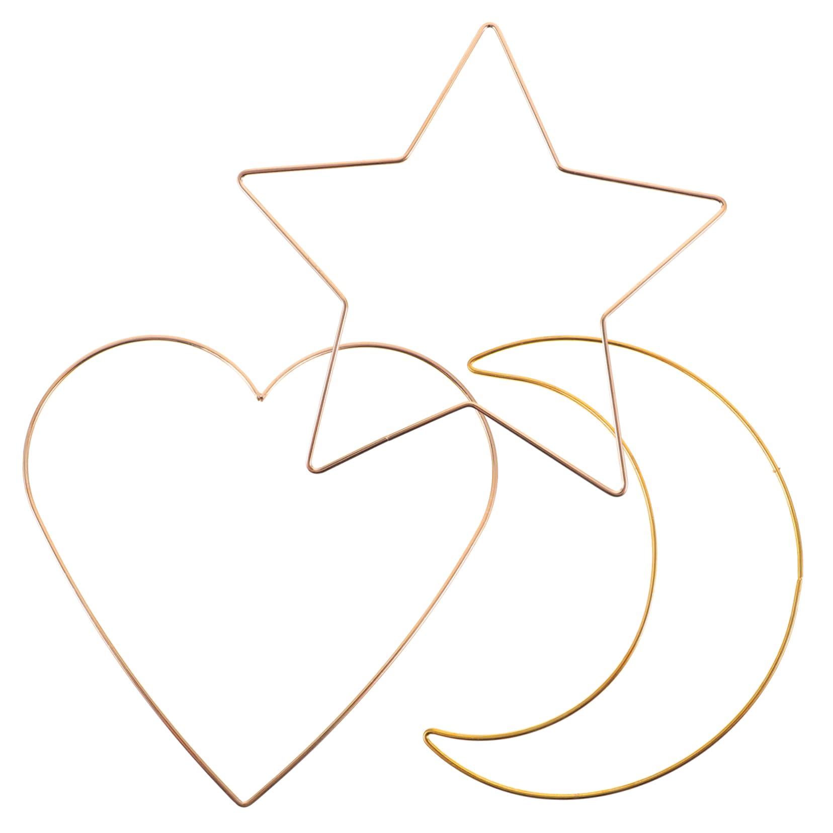 3Pcs Metal Dream Catcher Rings for DIY Crafts Hoops for Macrame Floral Wreaths and Home Decor for Creative Projects and Unique Decorations