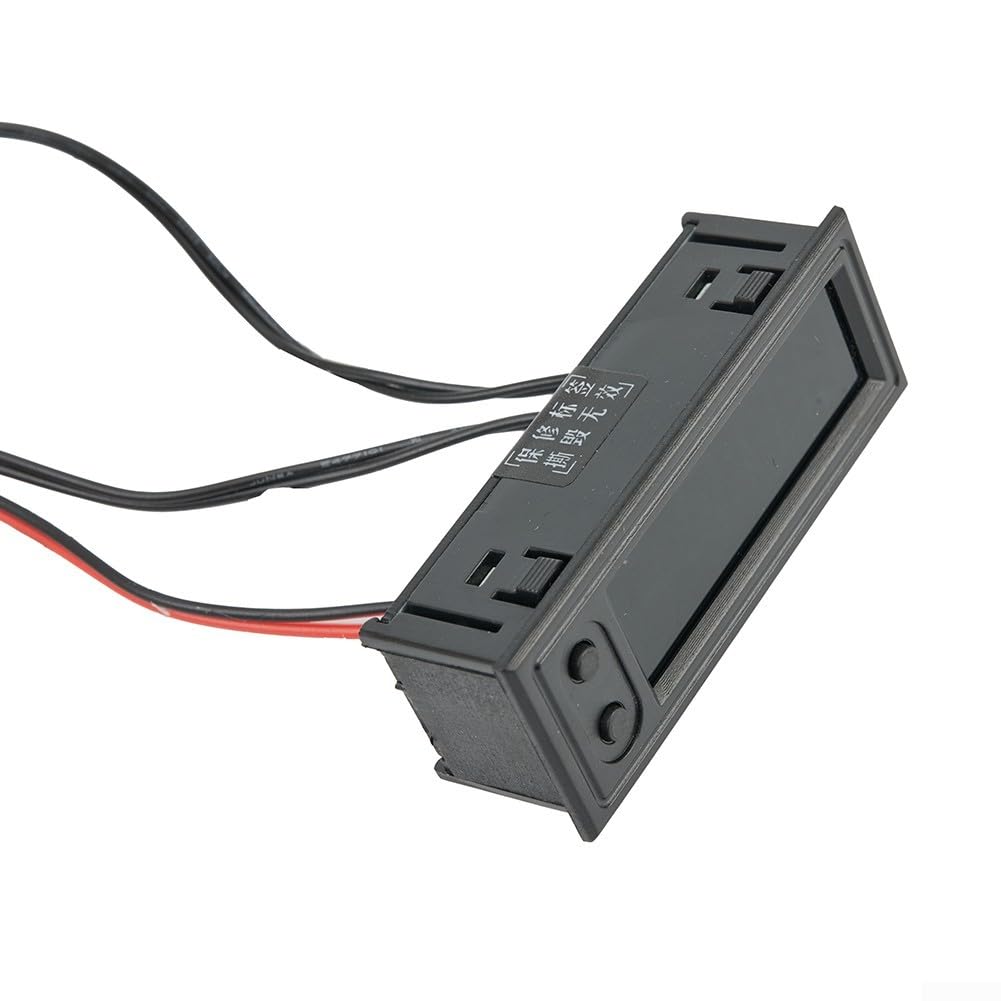 Orologio LED Elettronico 3 in 1 per Auto con Termometro e Voltmetro