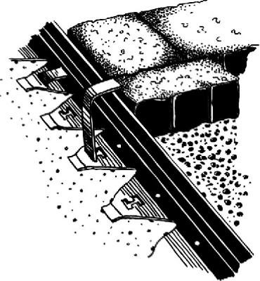 MASTER MARK PLASTICS 47208 8' BLK Paver Edger