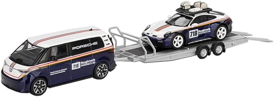 Amazon | サンリッチ (Sunrich) MINI GT 1/64 ポルシェ 911 ダカール
