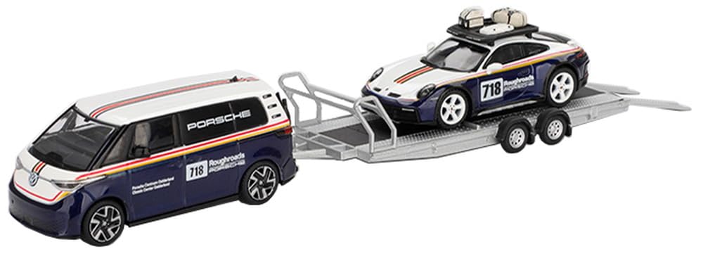 ミニカー 3台セット（GT-R, 911） Amazon | サンリッチ (Sunrich) MINI GT 1/64 ポルシェ 911 ダカール