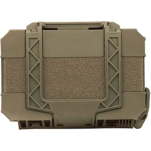 Doxiglobal Tactical Critical Gear Case Hard Instant Navigation Communication Tasks Molle Attachable Tool Box Secure Storage For Phone Compass Waterproof Airsoft Outdoor (Tan) #TOP2