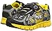 Despicable Me Baby-Boy's BLK-YLW ATH Shoe Sneaker, Black, 8 Child US Toddler