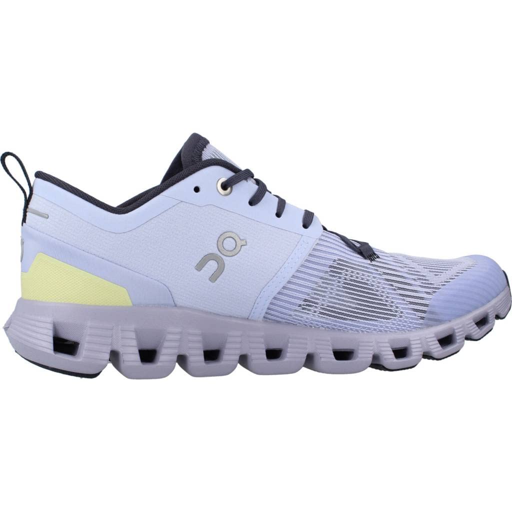 On Womens Cloud X 3 Shift Textile Synthetic Heather Midnight Trainers 6 US - Image 4